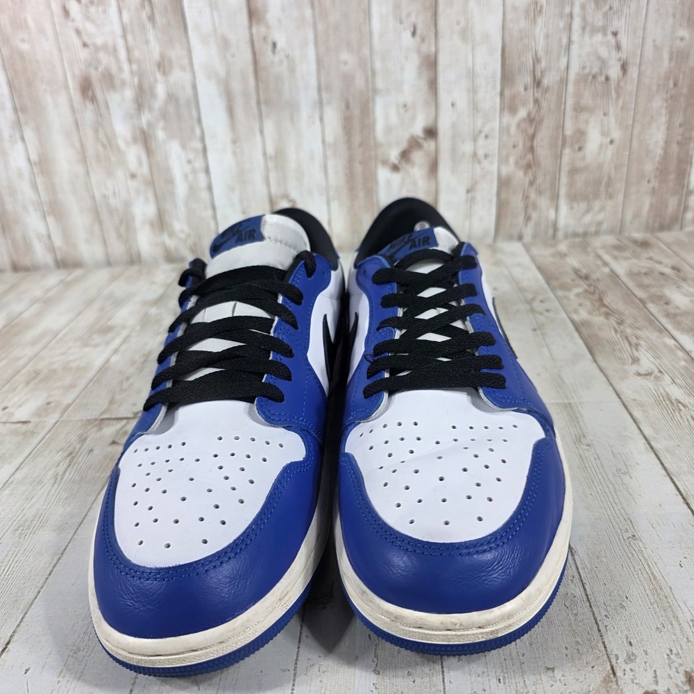 Jordan 1 Retro Low OG Game Royal White Black Mens CZ0790-140 2024 Size 11 - Picture 4 of 8